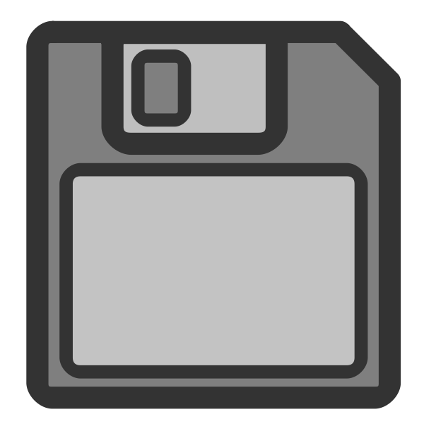 SVG File save icon