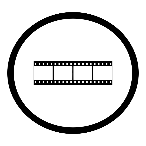 SVG Film icon vector image