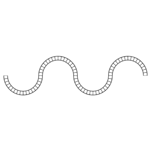 SVG Film strip and worm