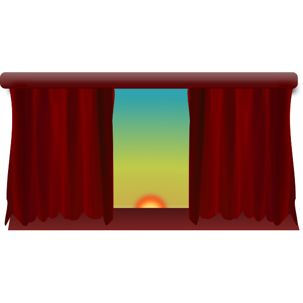 SVG Filtered drapes