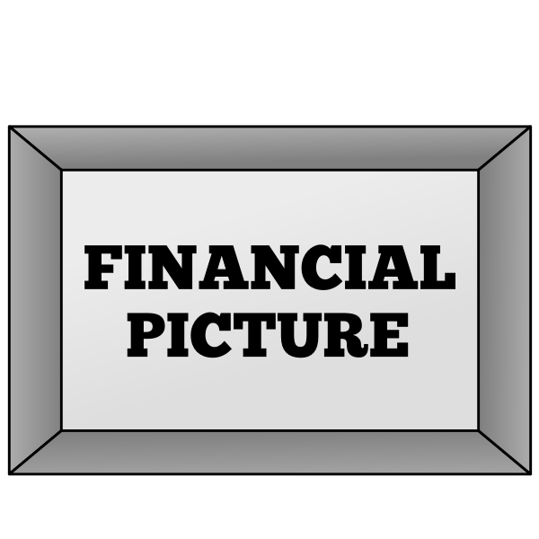 SVG Financial picture metaphor sign vector image