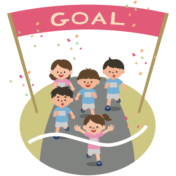 SVG Finish line