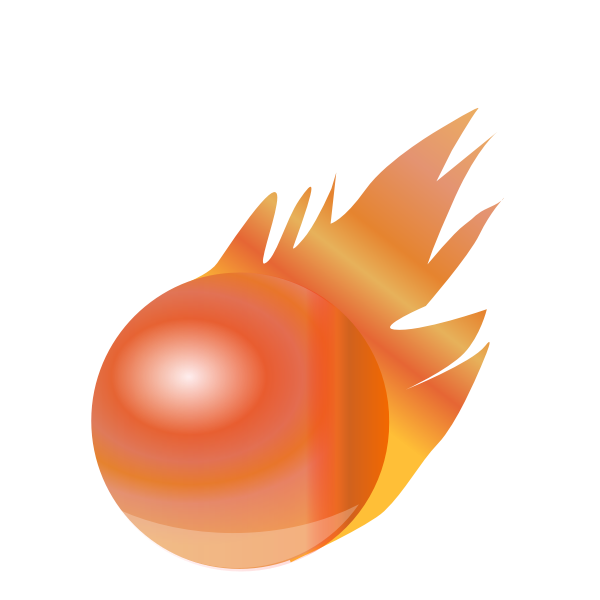SVG Fire ball
