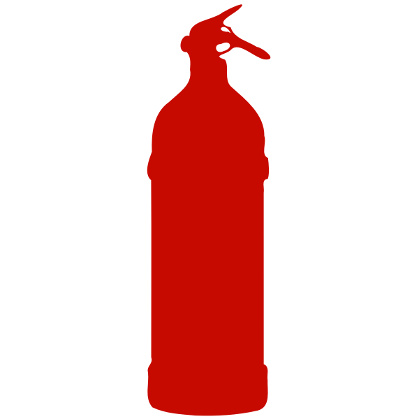 SVG Fire extinguisher