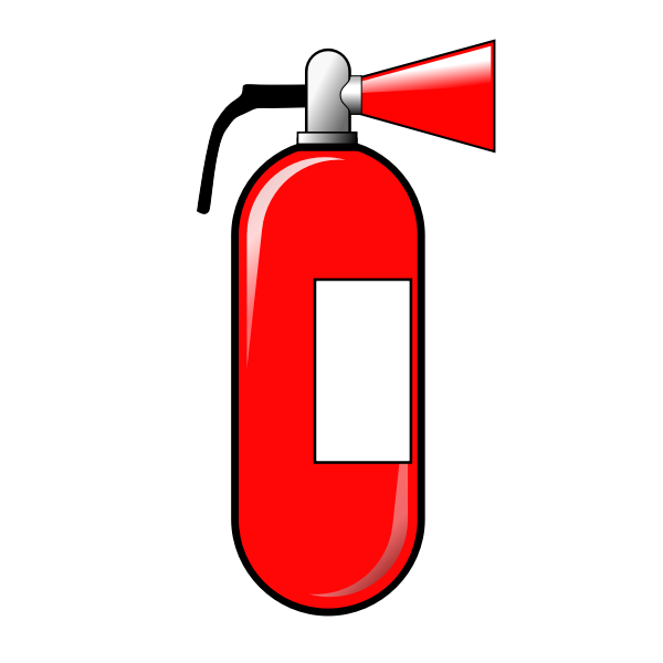 SVG Fire extinguisher vector graphics