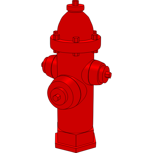 SVG Fire hydrant