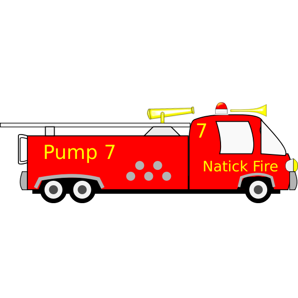 SVG Fire truck