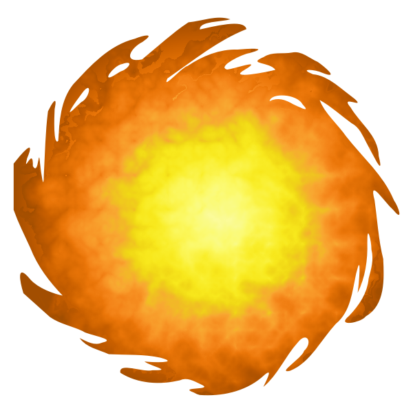 SVG Fireball
