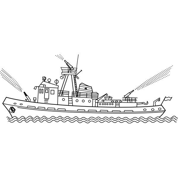 SVG Fireboat