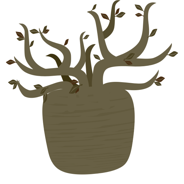 SVG firebog background sprout