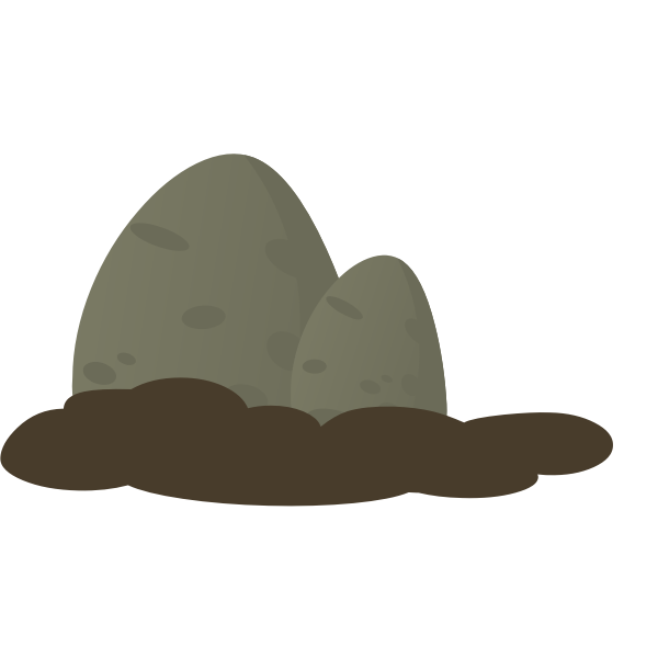 SVG firebog stone moss group 2