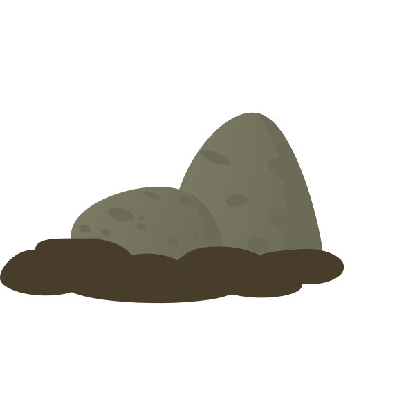 SVG firebog stone moss group 3