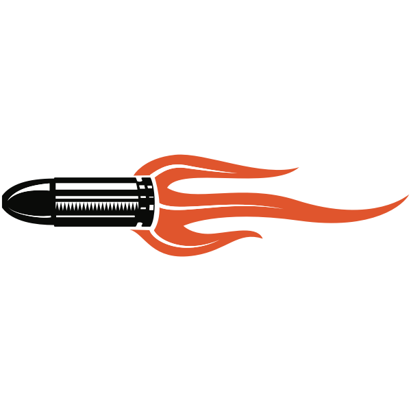 SVG Fired bullet