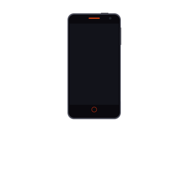 SVG Firefox flame phone