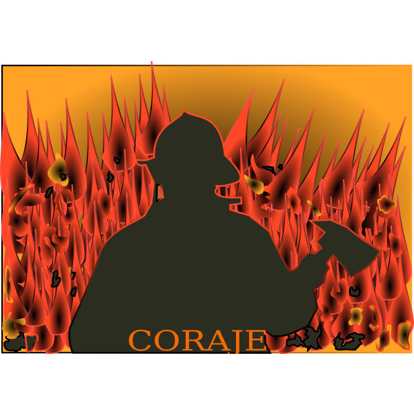SVG Fireman