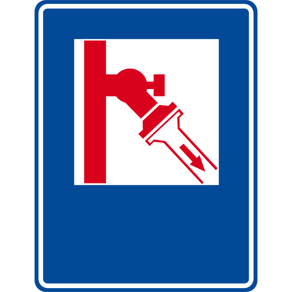 SVG Fireplug sign