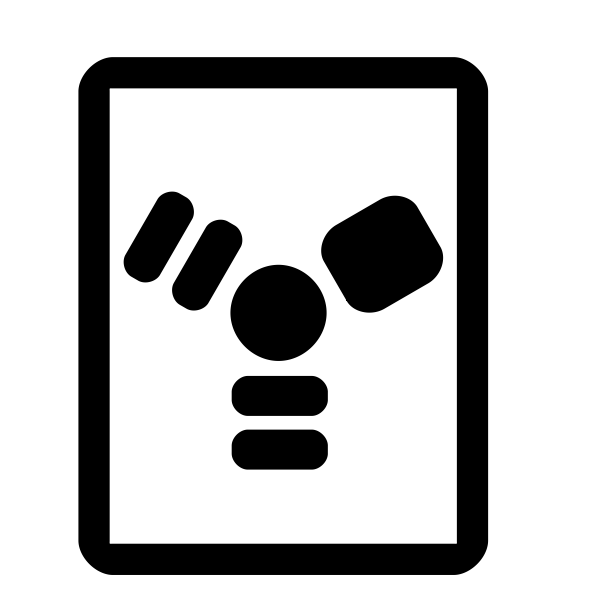 SVG Firewire vector silhouette