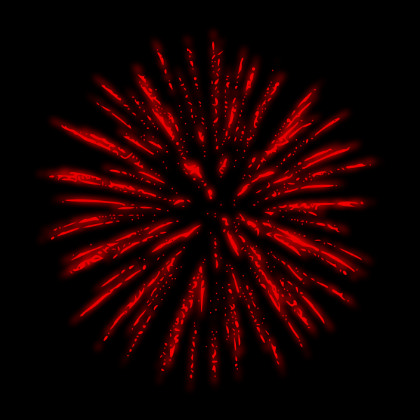 SVG firework auto-trace
