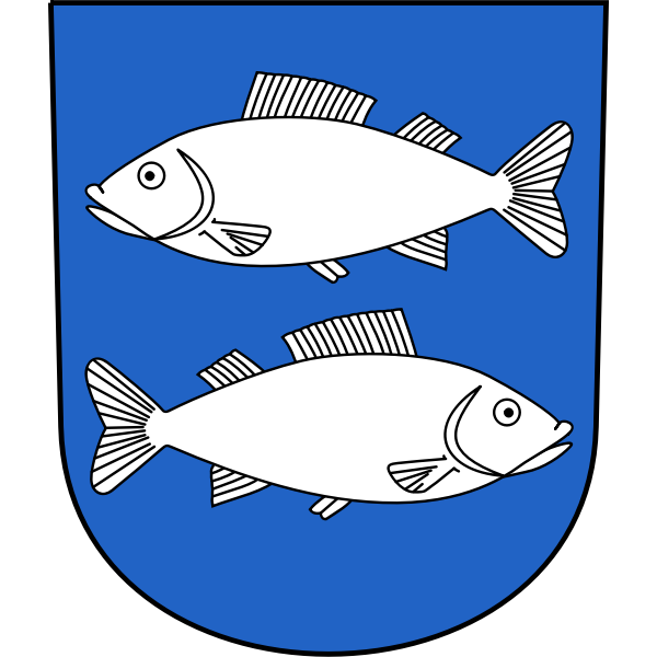 SVG Fischenthal coat of arms vector image