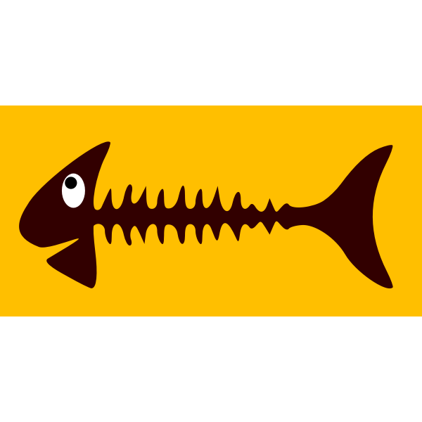 SVG Fish bone icon