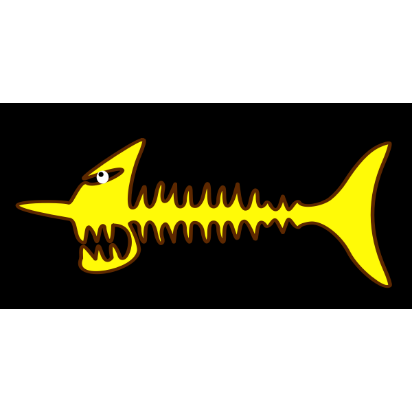 SVG Fish bone image