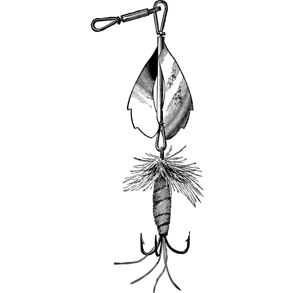 SVG Fish lure