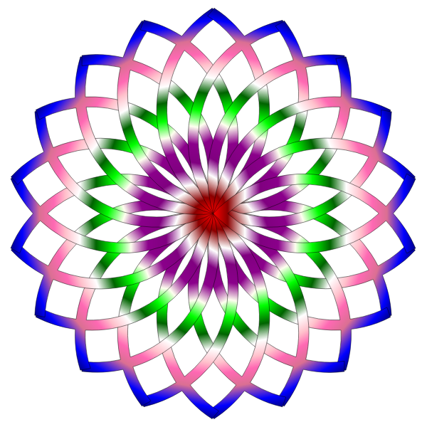 SVG Fish Mandala