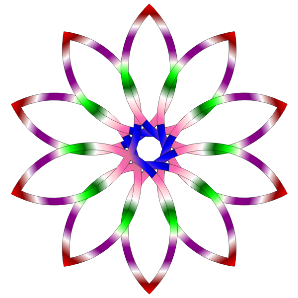 SVG Fish Mandala 2