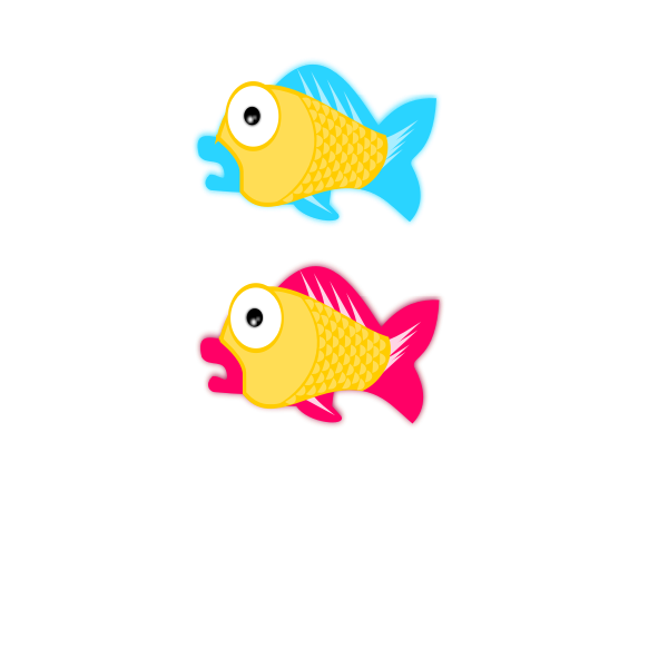 SVG Fish pair