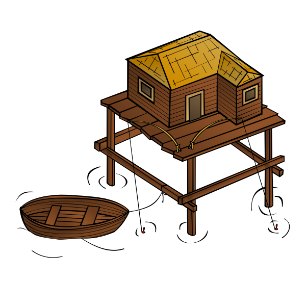 SVG Fishery vector image