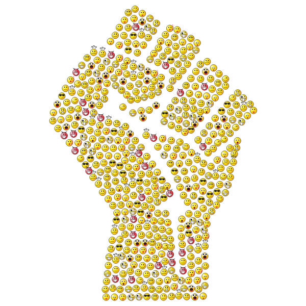 SVG Fist smileys