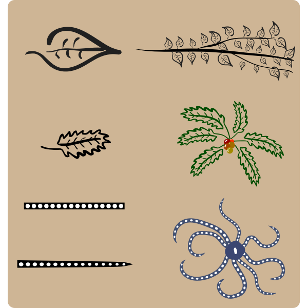 SVG five free brushes