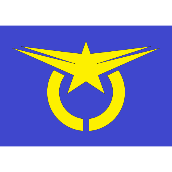 SVG Flag of Akabira Hokkaido