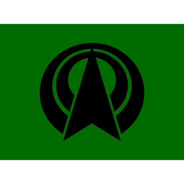 SVG Flag of Amatsukominato Chiba