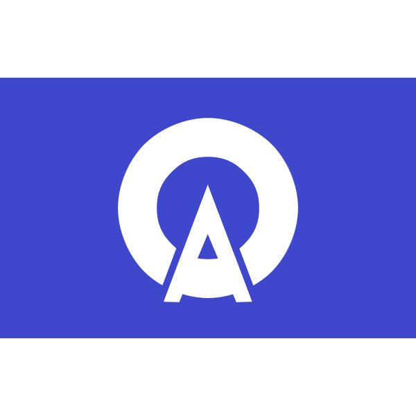 SVG Flag of Asakawa Fukushima