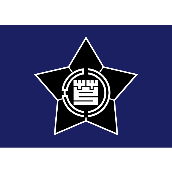 SVG Flag of Ashibetsu Hokkaido