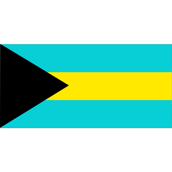 SVG Flag of Bahamas