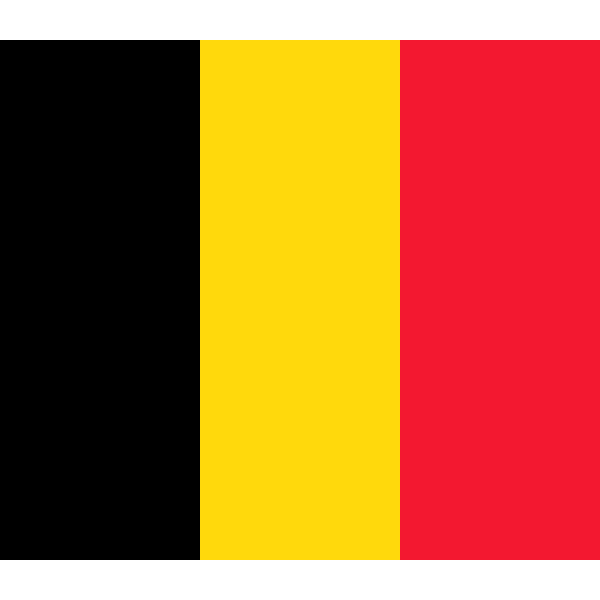 SVG Flag of Belgium