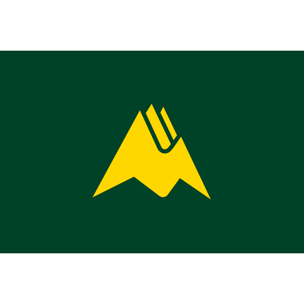 SVG Flag of Biei Hokkaido green