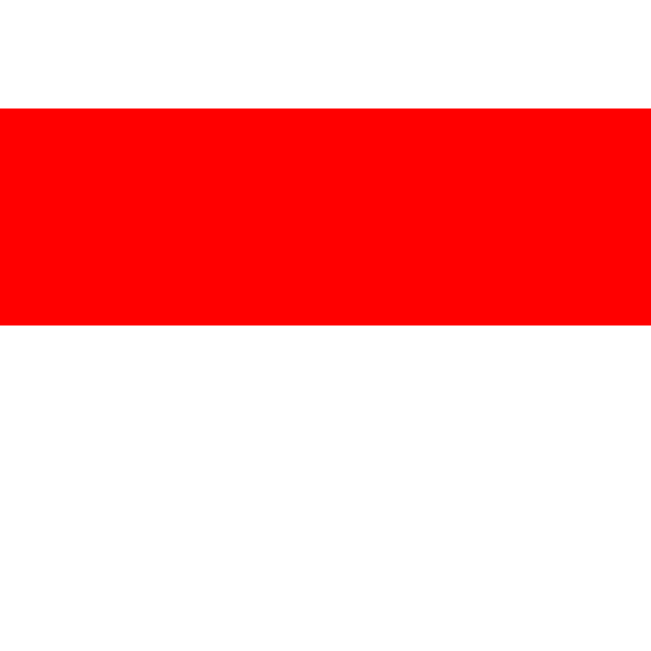 SVG Flag of Bremen 1874-1918 vector image