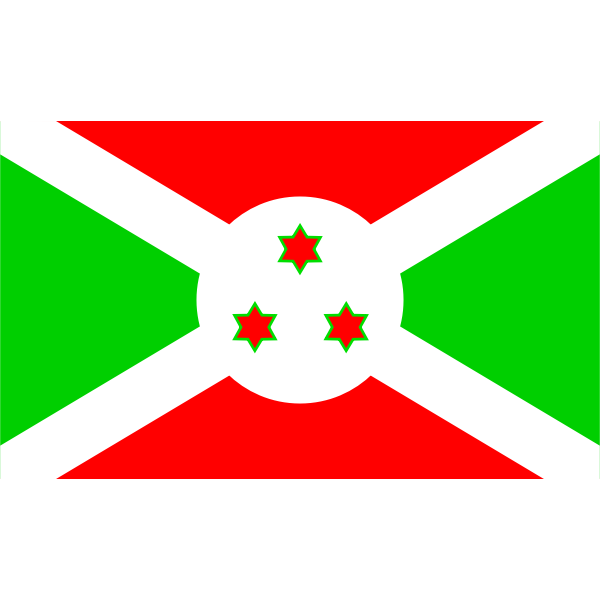 SVG Flag of Burundi
