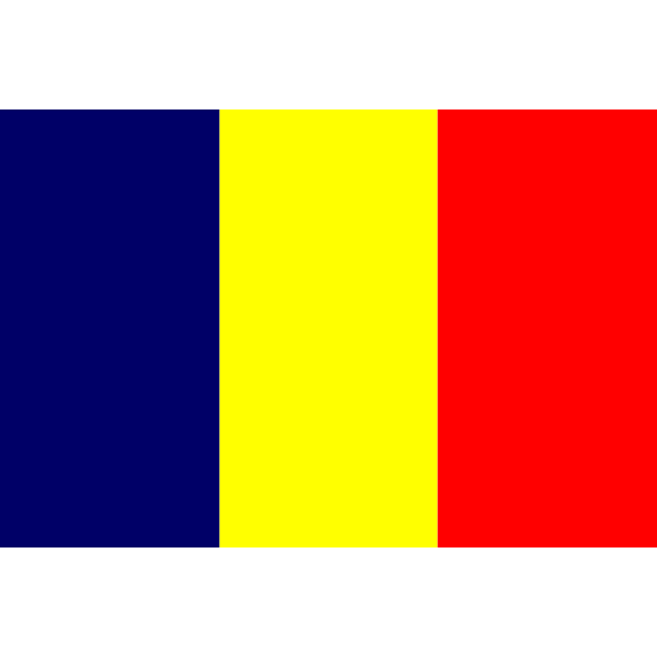 SVG Flag of Chad