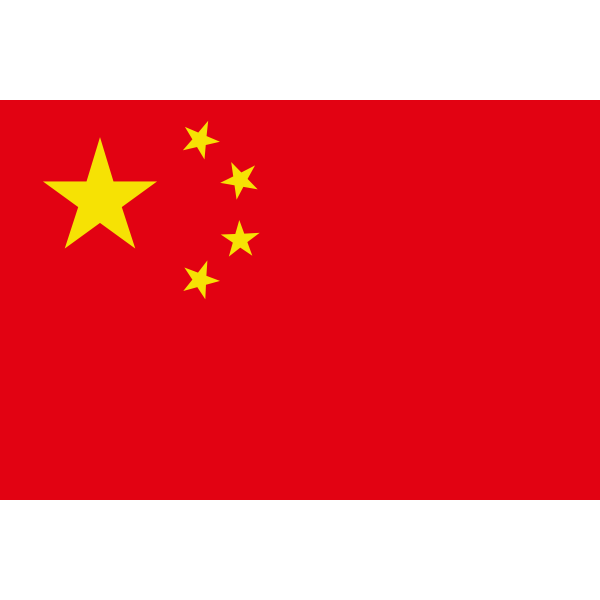 SVG Flag of China