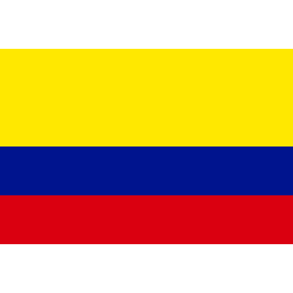 SVG Flag of Colombia