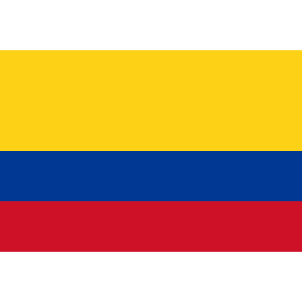 SVG Flag of Colombia