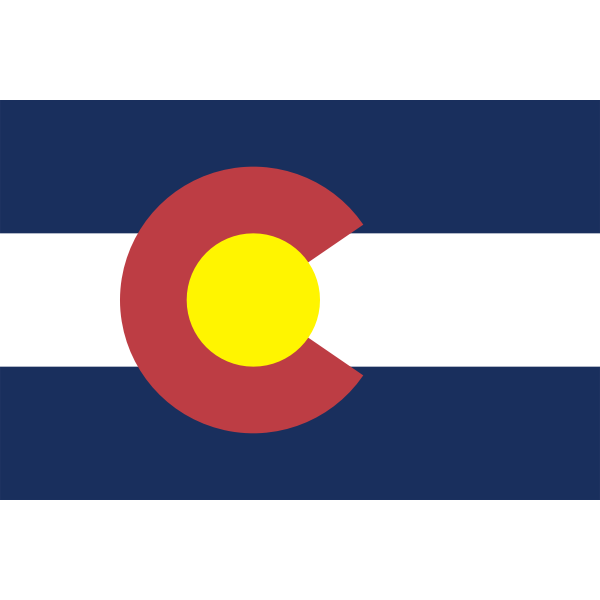 SVG Flag of Colorado