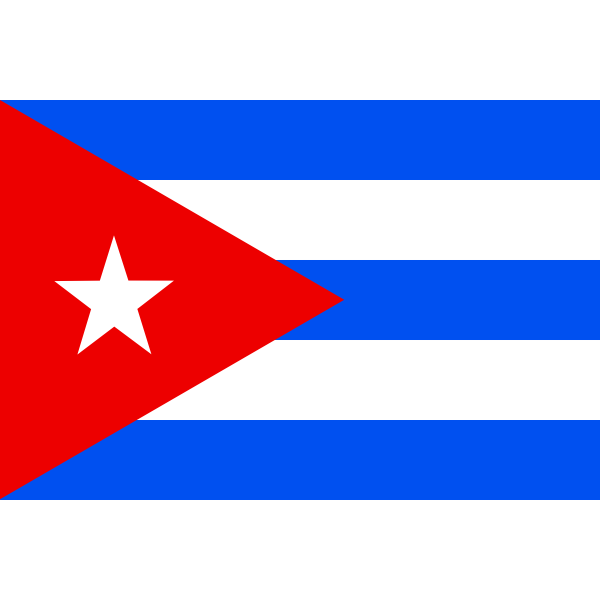 SVG Flag of Cuba