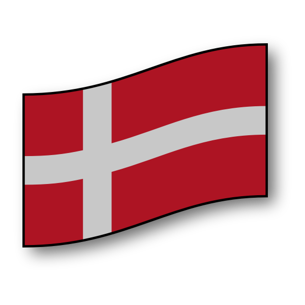 SVG Flag of Denmark