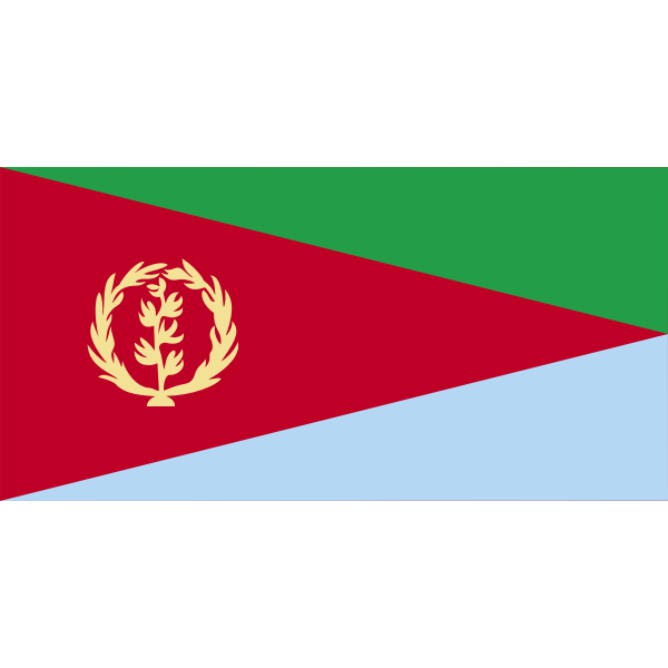 SVG Flag of Eritrea