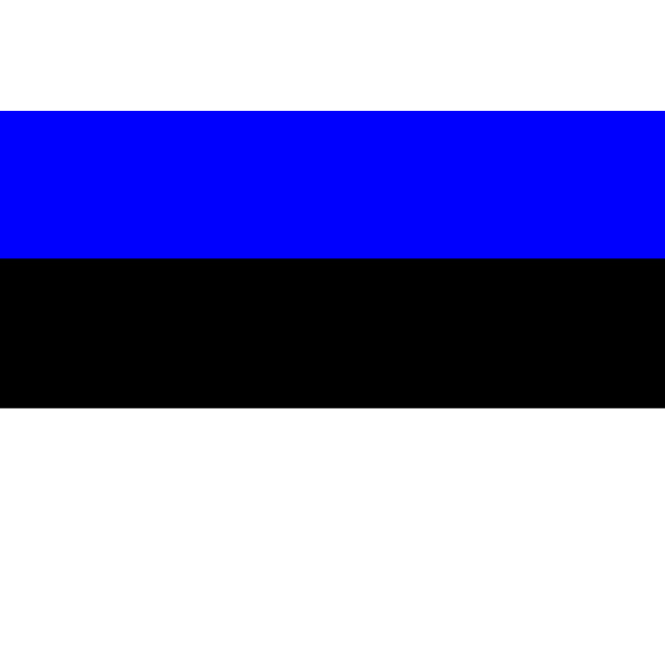 SVG Flag of Estonia